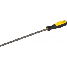 Напильник STAYER 16605-20-2 "PROFI" круглый, с двухкомпонентной рукояткой, № 2, 200мм 